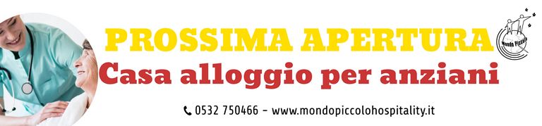 Mondo Piccolo Area Accoglienza - Prossima Apertura Casa Alloggio per Anziani - MONDOPICCOLO S.C.S. - FERRARA